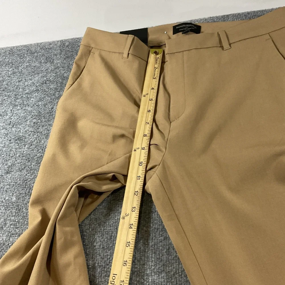 Banana Republic Sculpted Stretch Bootcut Pants Tan Khaki High Rise Size 10 NEW